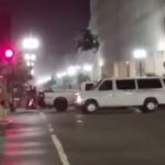 ببینید | تمرینات هلی‌برن وسط شهر توسط نیروهای ویژه ارتش آمریکا با استفاده از بالگرد