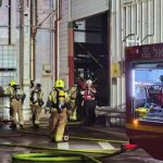 ببینید | آتش‌سوزی گسترده یک کارخانه نظامی آمریکایی-اسرائیلی