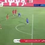 ویدیو | گل دوم تراکتور به استقلال توسط حسین‌زاده در دقیقه ۸۷