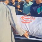 ویدیو / خاکسپاری پیکر صابر کاظمی در روستای قانقرمه آق‌قلا
