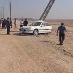 ببینید / نصف شدن پژو پارس از وسط در تصادف هولناک