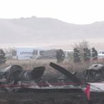 ببینید / تصاویری مربوط به محل سقوط هواپیمای نظامی ترکیه با ۲۰ کشته