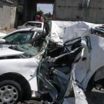 ببینید/ رانندگی با پژو ۲۰۶ پس از آسیب شدید خودرو