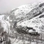 ببینید/ بارش نخستین برف پاییزی در ارتفاعات تهران