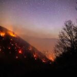 ببینید/ آخرین تصاویر از اطفای حریق در جنگل الیت چالوس