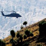 عملیات اطفای حریق لکه ای جنگل های الیت با هواپیمای ترکیه ای