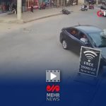 نجات میلی متری یک عابر پیاده در حادثه ترکیه