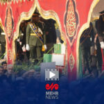 پیکر شهدای گمنام به معراج شهدای تهران رسیدند