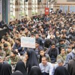 نمایش اقتدار بزرگترین اجتماع بسیحیان استان اردبیل