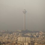 عکس | تصویری تلخ از مرکز شهر تهران؛ پایتخت زیر دود ناپدید شد!