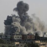 ببینید | حمله هوایی اسرائیل  به ضاحیه بیروت