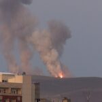 ببینید | تصاویر تازه از محل ترور فرمانده ایرانی‌تبار حزب‌الله لبنان