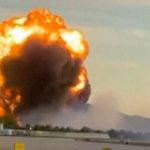 ببینید | نمای دیگر از سقوط هواپیمای باری در آمریکا