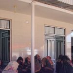 ببینید | مراسم ترحیم صابرکاظمی ستاره فقید والیبال ایران در روستای قانقرمه آق‌قلا گلستان