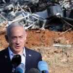 ببینید | تصاویری از سرکشی نتانیاهو و وزیر خارجه اسرائیل به جنوب سوریه