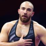 ببینید | مدال طلای زارع پایان کار کشتی آزاد ایران در ریاض