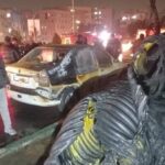 ببینید | تصاویر تازه از آتش‌سوزی در بزرگراه یادگار امام؛ خسارت به ۴ خودرو و ۳ منزل مسکونی