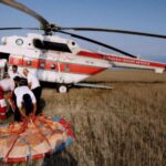 ببینید | پایان اطفاء حریق جنگل‌های شرق استان و بازگشت بالگرد هلال احمر به آشیانه