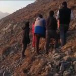 ببینید / اولین ویدئو از صحنه حادثه سقوط رضا امیرخانی