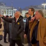 ببینید / گشت و گذار ویتکاف و کوشنر در خیابان‌های مسکو  پیش از دیدار با پوتین