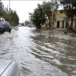 ببینید / وقوع سیل گسترده هم اکنون در شهر آبدانان