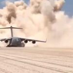 ببینید / توانایی عجیب هواپیمای غول‌پیکر آمریکایی در تیک‌اف