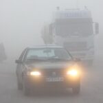 ببینید / دمای منفی ۶ درجه‌ای صبح امروز در شهرستان ازنا لرستان؛ یخ زدگی معابر و مه غلیظ