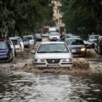 ببیید / وضعیت عجیب سیلاب در منطقه هدیش بندرعباس