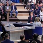 ببینید / لحظه عجیب خواستگاری در نشست خبری پوتین