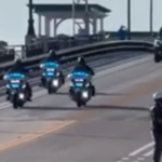 ببینید / صف طولانی کاروان حفاظت نتانیاهو در فلوریدا