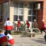 مانور ایمنی و زلزله در مدرسه امام علی کلاله