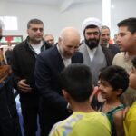 افتتاح خانه کشتی طرقبه با حضور رئیس مجلس و وزیر ورزش و جوانان