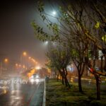 بارش باران پاییزی در روستای «زیبد» شهرستان گناباد