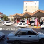 سوختگیری روان خودروها در بوشهر