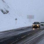 بارش شدید برف در شهرستان فریمان