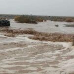 جاری شدن سیلاب در مسجدسلیمان