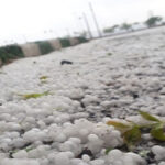 ببینید | بارش شدید تگرگ در روانسر کرمانشاه