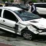 ببینید | تصاویری از تصادف مرگبار پژو ۲۰۶ در جاده دماوند