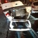 ببینید | تصادف زنجیره‌ای در بزرگراه باقری تهران