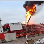 ببینید | کشتی ترکیه در اوکراین هدف حملات روسیه