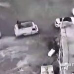 ببینید | لحظه ترور رائد سعد رهبر حماس در جریان انفجار خودرویش در شهر غزه