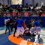 ببینید | تبدیل مسابقات کشتی در کریمه به یک نزاع تمام عیار!