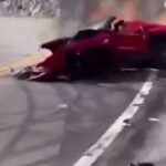 ببینید | لحظه تصادف مرگبار خودری فراری وینس زامپلا؛ خالق «Call of Duty» درگذشت