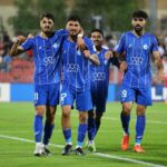 ببینید | جشن صعود استقلالی‌ها پس از دیدار با المحرق