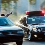 ببینید | تعقیب‌وگریز وحشتناک خودروی سرقتی توسط پلیس