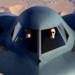 ببینید | ترامپ به همراه نتانیاهو در حال هدایت یک بمب افکن B-2