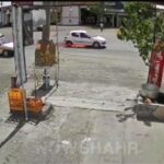 ببینید | واکنش برق‌آسای آتش‌نشانان، پژو ۲۰۶ را نجات داد