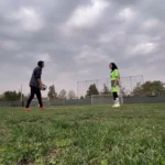 ویدیو | همسر جنجالی ژوزه مورایس فوتبالیست شد