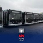 خروج اتوبوس‌های دوکابین ۱۸ متری از اسکلۀ شهید رجایی