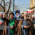 تجمع طلاب قزوین در محکومیت اقدامات تروریستی اخیر کشور